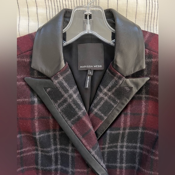 Marissa Webb Plaid Blazer - Picture 3 of 13